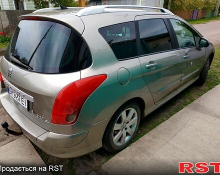 Серый Пежо 308, объемом двигателя 1.6 л и пробегом 0 тыс. км за 6000 $, фото 3 на Automoto.ua