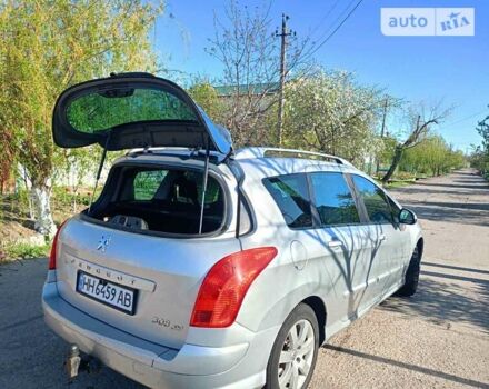 Сірий Пежо 308, об'ємом двигуна 1.6 л та пробігом 335 тис. км за 5000 $, фото 5 на Automoto.ua