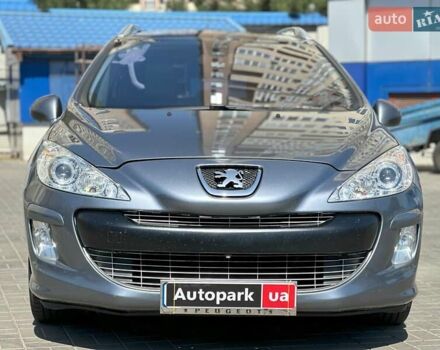 Серый Пежо 308, объемом двигателя 1.6 л и пробегом 201 тыс. км за 5990 $, фото 1 на Automoto.ua