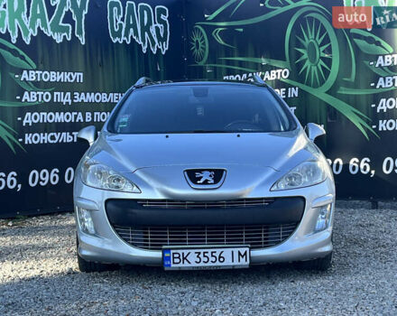 Серый Пежо 308, объемом двигателя 1.6 л и пробегом 223 тыс. км за 5500 $, фото 3 на Automoto.ua