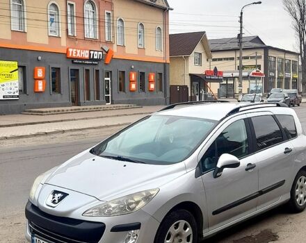 Сірий Пежо 308, об'ємом двигуна 1.6 л та пробігом 300 тис. км за 6200 $, фото 6 на Automoto.ua