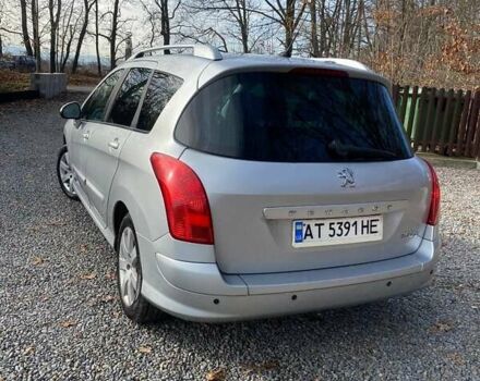 Серый Пежо 308, объемом двигателя 1.56 л и пробегом 255 тыс. км за 5400 $, фото 5 на Automoto.ua