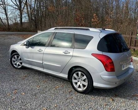 Серый Пежо 308, объемом двигателя 1.56 л и пробегом 255 тыс. км за 5400 $, фото 7 на Automoto.ua