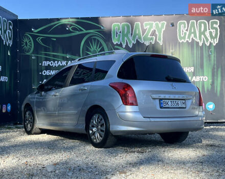 Серый Пежо 308, объемом двигателя 1.6 л и пробегом 223 тыс. км за 5500 $, фото 7 на Automoto.ua