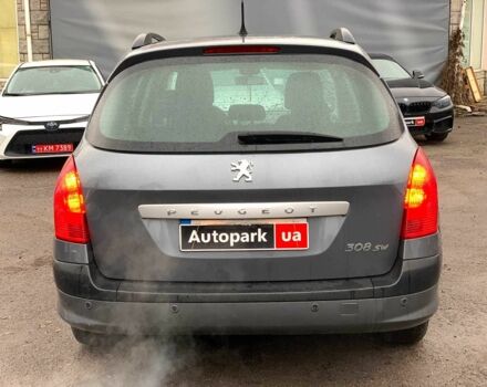 Серый Пежо 308, объемом двигателя 1.6 л и пробегом 234 тыс. км за 5990 $, фото 5 на Automoto.ua