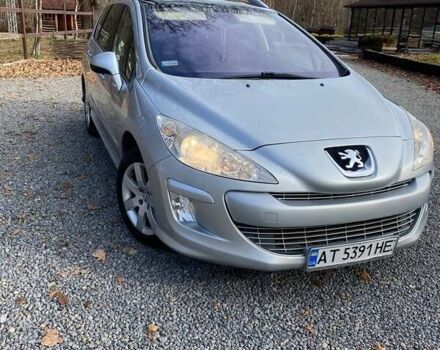 Серый Пежо 308, объемом двигателя 1.56 л и пробегом 255 тыс. км за 5400 $, фото 2 на Automoto.ua