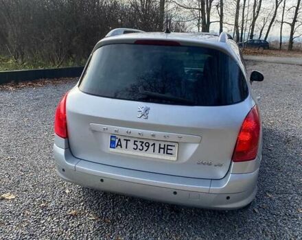 Серый Пежо 308, объемом двигателя 1.56 л и пробегом 255 тыс. км за 5400 $, фото 6 на Automoto.ua
