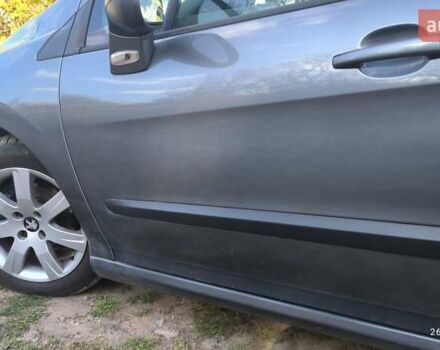 Серый Пежо 308, объемом двигателя 1.56 л и пробегом 200 тыс. км за 6950 $, фото 8 на Automoto.ua