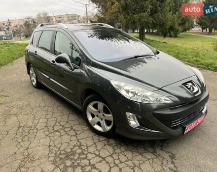 Сірий Пежо 308, об'ємом двигуна 1.6 л та пробігом 194 тис. км за 5650 $, фото 31 на Automoto.ua