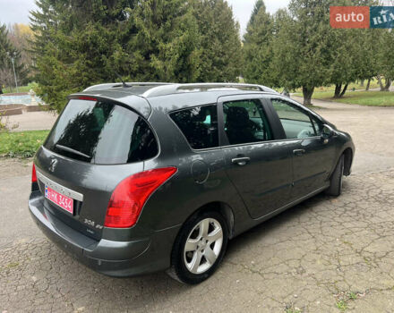 Сірий Пежо 308, об'ємом двигуна 1.6 л та пробігом 194 тис. км за 5650 $, фото 6 на Automoto.ua