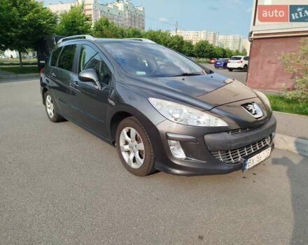 Сірий Пежо 308, об'ємом двигуна 1.6 л та пробігом 244 тис. км за 5700 $, фото 1 на Automoto.ua