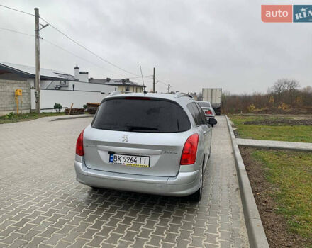 Сірий Пежо 308, об'ємом двигуна 1.56 л та пробігом 190 тис. км за 6800 $, фото 10 на Automoto.ua