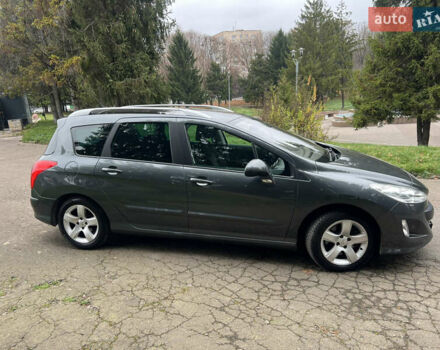 Сірий Пежо 308, об'ємом двигуна 1.6 л та пробігом 194 тис. км за 5650 $, фото 5 на Automoto.ua