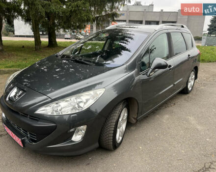 Сірий Пежо 308, об'ємом двигуна 1.6 л та пробігом 194 тис. км за 5650 $, фото 2 на Automoto.ua