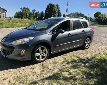 Серый Пежо 308, объемом двигателя 1.6 л и пробегом 190 тыс. км за 5000 $, фото 1 на Automoto.ua