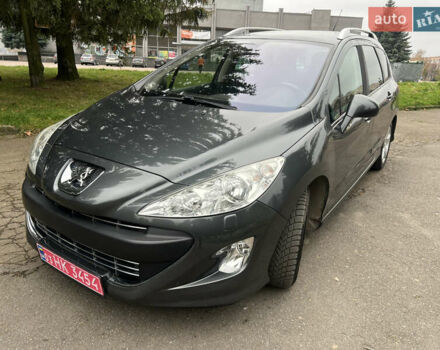 Сірий Пежо 308, об'ємом двигуна 1.6 л та пробігом 194 тис. км за 5650 $, фото 32 на Automoto.ua