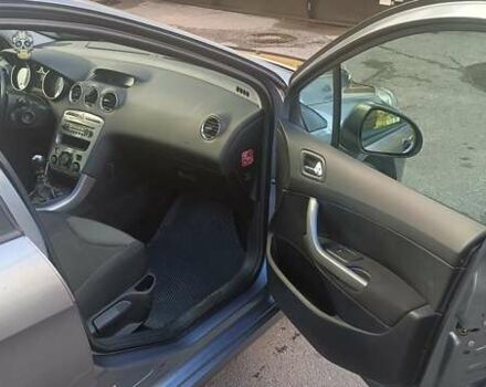 Сірий Пежо 308, об'ємом двигуна 1.56 л та пробігом 248 тис. км за 6050 $, фото 7 на Automoto.ua