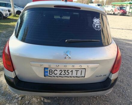 Серый Пежо 308, объемом двигателя 1.6 л и пробегом 395 тыс. км за 4750 $, фото 9 на Automoto.ua