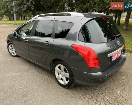 Сірий Пежо 308, об'ємом двигуна 1.6 л та пробігом 194 тис. км за 5650 $, фото 10 на Automoto.ua