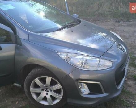 Серый Пежо 308, объемом двигателя 1.56 л и пробегом 200 тыс. км за 6950 $, фото 11 на Automoto.ua