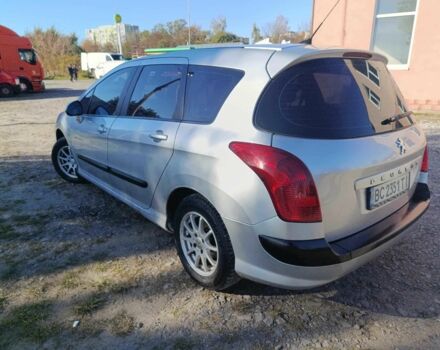 Серый Пежо 308, объемом двигателя 1.6 л и пробегом 395 тыс. км за 4750 $, фото 7 на Automoto.ua