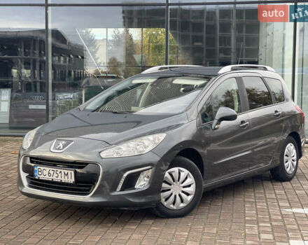 Сірий Пежо 308, об'ємом двигуна 1.56 л та пробігом 275 тис. км за 4999 $, фото 3 на Automoto.ua