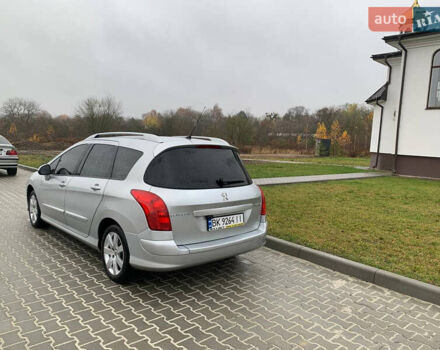 Сірий Пежо 308, об'ємом двигуна 1.56 л та пробігом 190 тис. км за 6800 $, фото 8 на Automoto.ua