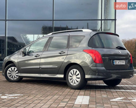 Пежо 308 2011 в Львове на Automoto.ua Серый Пежо 308, объемом двигателя 1.56 л и пробегом 278 тыс. км за 5490 $, фото 9 на Automoto.ua