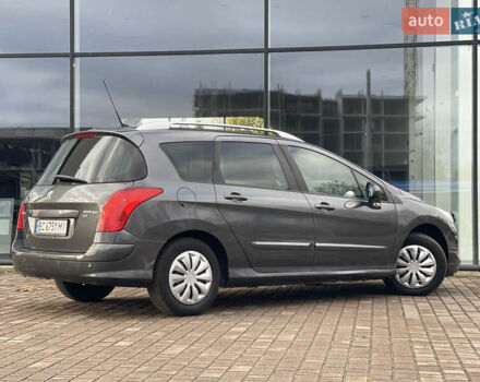 Сірий Пежо 308, об'ємом двигуна 1.56 л та пробігом 275 тис. км за 4999 $, фото 10 на Automoto.ua