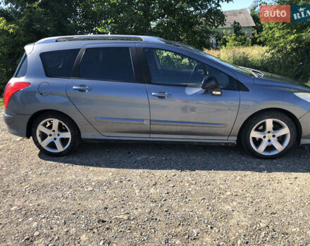 Серый Пежо 308, объемом двигателя 1.6 л и пробегом 189 тыс. км за 6300 $, фото 4 на Automoto.ua