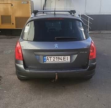 Сірий Пежо 308, об'ємом двигуна 1.56 л та пробігом 248 тис. км за 6050 $, фото 1 на Automoto.ua