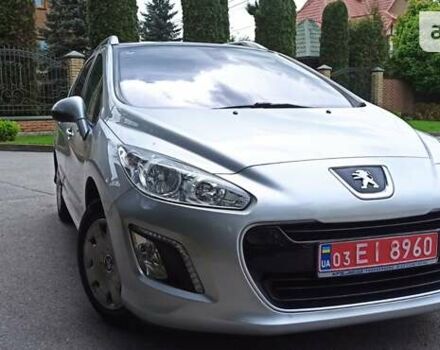 Сірий Пежо 308, об'ємом двигуна 1.6 л та пробігом 219 тис. км за 6800 $, фото 2 на Automoto.ua