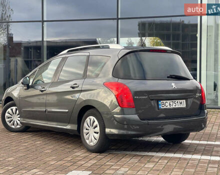 Пежо 308 2011 в Львове на Automoto.ua Серый Пежо 308, объемом двигателя 1.56 л и пробегом 278 тыс. км за 5490 $, фото 8 на Automoto.ua