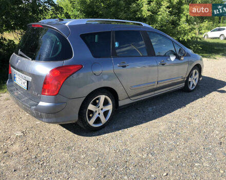 Серый Пежо 308, объемом двигателя 1.6 л и пробегом 189 тыс. км за 6300 $, фото 6 на Automoto.ua