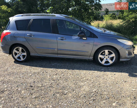 Серый Пежо 308, объемом двигателя 1.6 л и пробегом 190 тыс. км за 5000 $, фото 3 на Automoto.ua