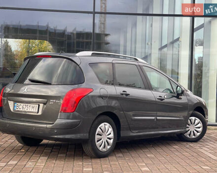 Пежо 308 2011 в Львове на Automoto.ua Серый Пежо 308, объемом двигателя 1.56 л и пробегом 278 тыс. км за 5490 $, фото 11 на Automoto.ua