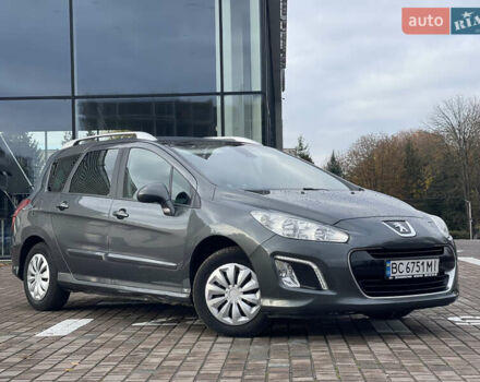 Сірий Пежо 308, об'ємом двигуна 1.56 л та пробігом 275 тис. км за 4999 $, фото 2 на Automoto.ua