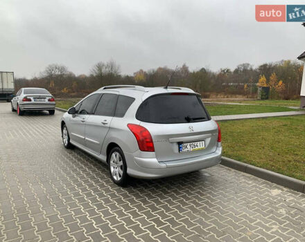 Сірий Пежо 308, об'ємом двигуна 1.56 л та пробігом 190 тис. км за 6800 $, фото 7 на Automoto.ua