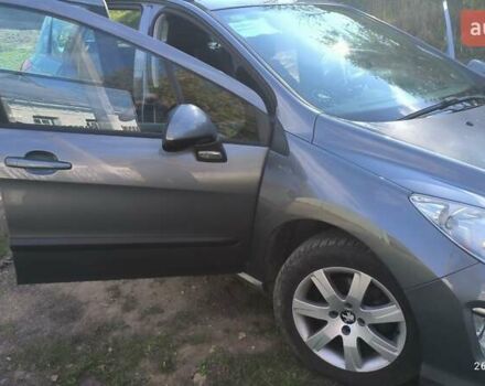 Серый Пежо 308, объемом двигателя 1.56 л и пробегом 200 тыс. км за 6950 $, фото 10 на Automoto.ua