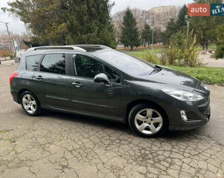 Сірий Пежо 308, об'ємом двигуна 1.6 л та пробігом 194 тис. км за 5650 $, фото 4 на Automoto.ua
