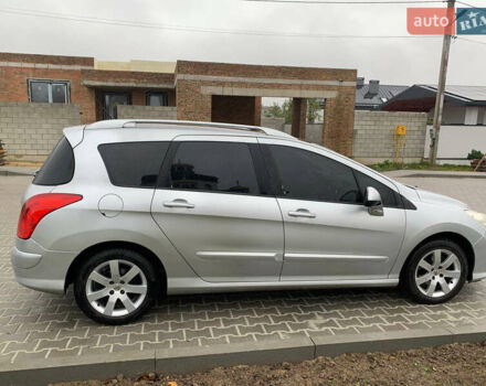 Сірий Пежо 308, об'ємом двигуна 1.56 л та пробігом 190 тис. км за 6800 $, фото 12 на Automoto.ua