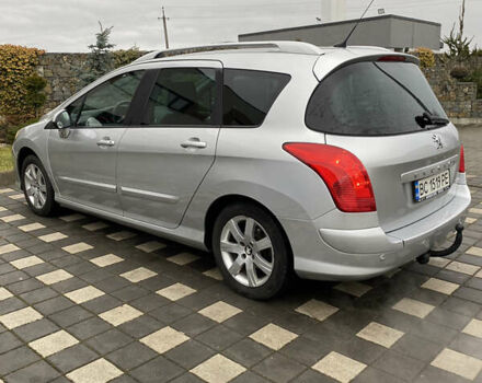 Сірий Пежо 308, об'ємом двигуна 1.56 л та пробігом 266 тис. км за 6400 $, фото 7 на Automoto.ua