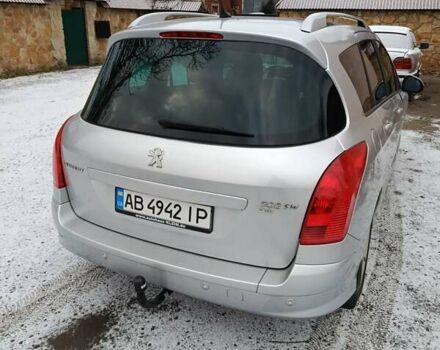 Серый Пежо 308, объемом двигателя 1.6 л и пробегом 260 тыс. км за 7999 $, фото 3 на Automoto.ua