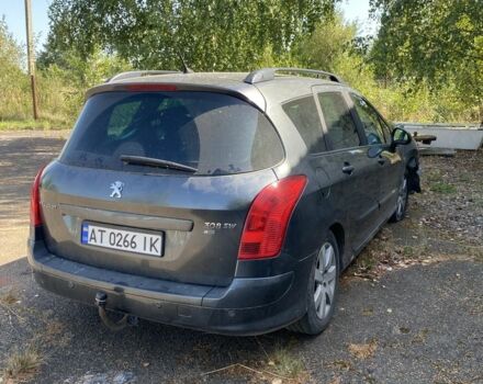 Сірий Пежо 308, об'ємом двигуна 1.6 л та пробігом 230 тис. км за 4100 $, фото 1 на Automoto.ua