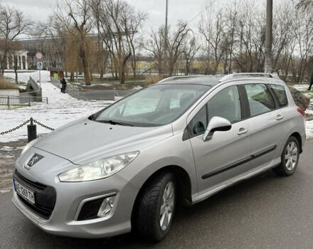 Серый Пежо 308, объемом двигателя 1.56 л и пробегом 250 тыс. км за 4650 $, фото 5 на Automoto.ua
