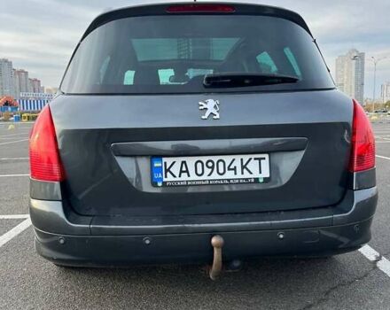 Сірий Пежо 308, об'ємом двигуна 1.6 л та пробігом 255 тис. км за 6800 $, фото 3 на Automoto.ua