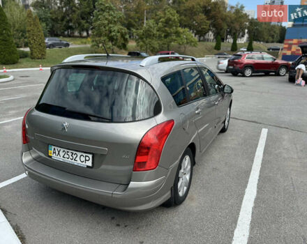 Сірий Пежо 308, об'ємом двигуна 1.56 л та пробігом 204 тис. км за 7100 $, фото 6 на Automoto.ua