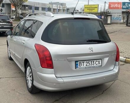 Сірий Пежо 308, об'ємом двигуна 1.56 л та пробігом 288 тис. км за 6200 $, фото 5 на Automoto.ua