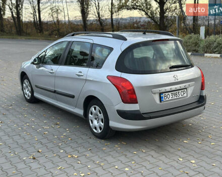 Сірий Пежо 308, об'ємом двигуна 1.6 л та пробігом 278 тис. км за 5999 $, фото 10 на Automoto.ua