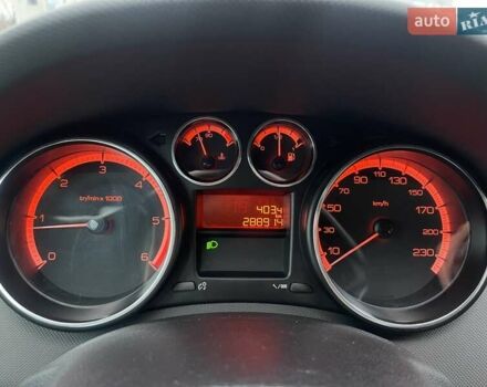 Сірий Пежо 308, об'ємом двигуна 1.56 л та пробігом 288 тис. км за 6200 $, фото 15 на Automoto.ua